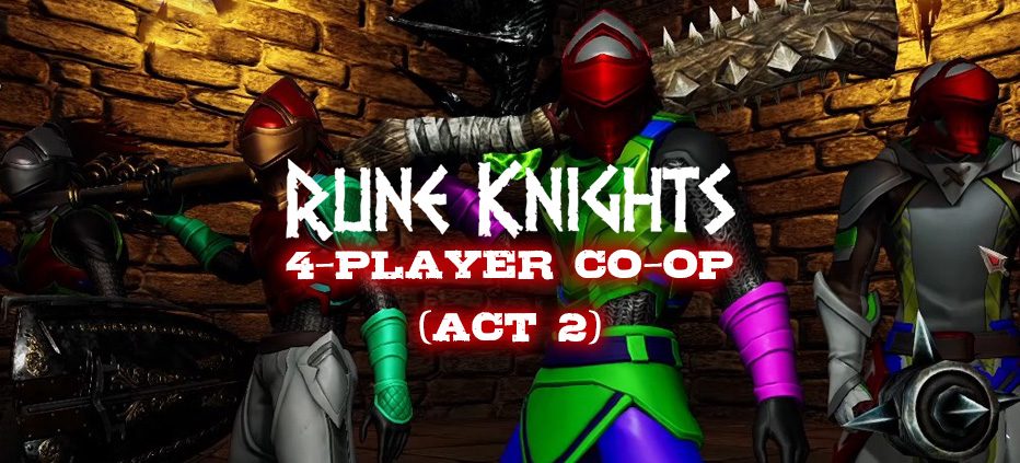 The GAMERamble Team Plays Rune Knights (4-Player Co-Op – Act 2)