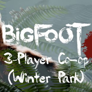 The GAMERamble Team Plays BIGFOOT (3-Player Co-op ~ Winter Park Map)