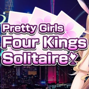 Pretty Girls Four Kings Solitaire